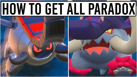 All Paradox Pokemon in Scarlet & Violet and where to find them